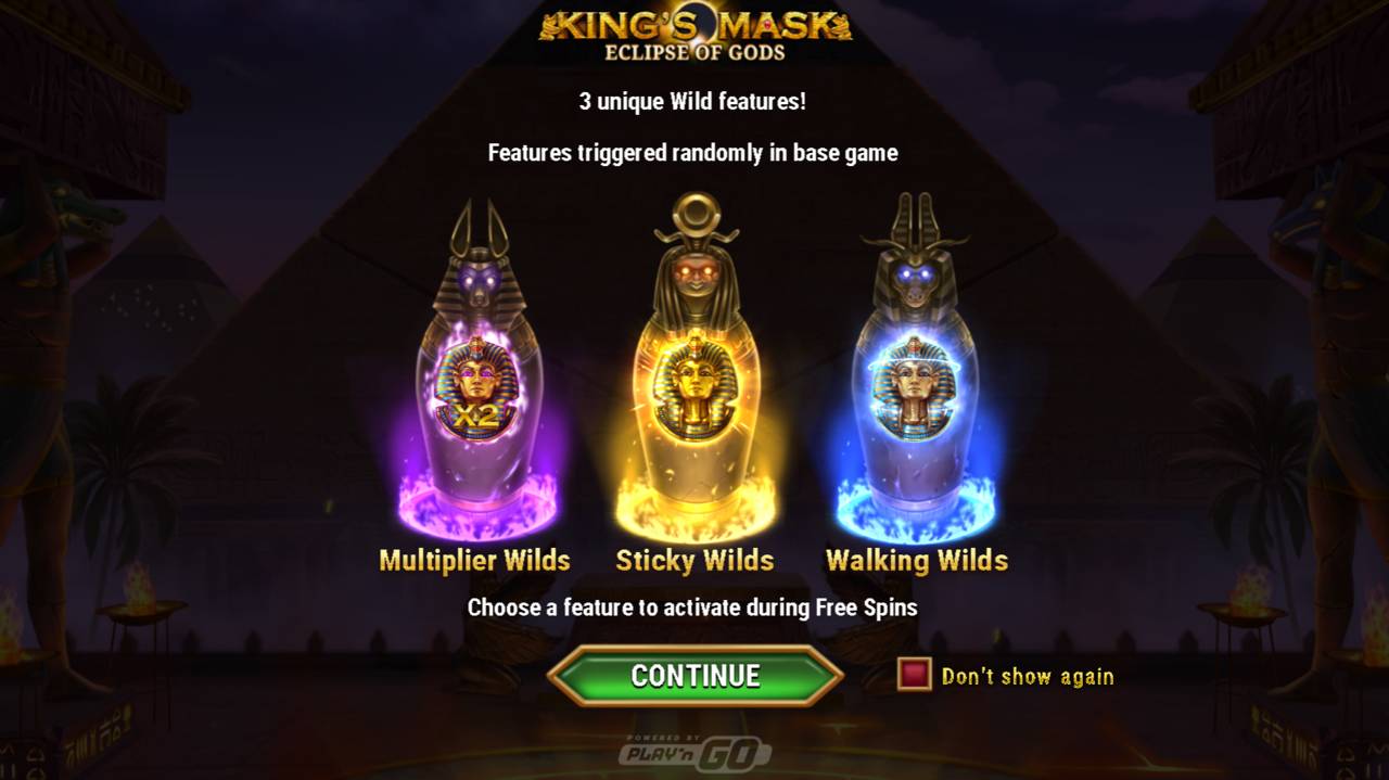King’s Mask: Eclipse Of Gods (Play’n GO) Image 1